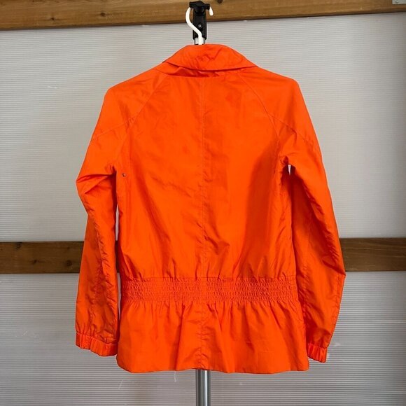 JC de Castelbajac Orange Zip Up‎ Windbreaker Light Jacket Sz S *no size label* - Picture 8 of 15